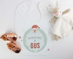 Bavoir bébé personnalisable - Mon premier Noël|Cadeaux.com New