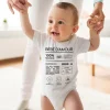 Body bébé personnalisé - Composition d'un bébé|Cadeaux.com