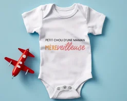 Body bébé personnalisé - Mère-veilleuse|Cadeaux.com Online