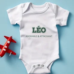 Body bébé personnalisable - College Style|Cadeaux.com Outlet