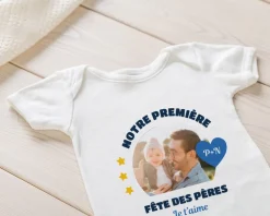 Body bébé personnalisable - Première Fête des Pères|Cadeaux.com Best