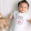 Body personnalisé pour bébé - Naissance - Rose|Cadeaux.com Hot