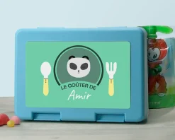 Boîte à goûter Personnalisable - Petit Panda|Cadeaux.com Hot