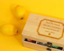 Boîte à thé personnalisable - Merci Maîtresse, Maître et ATSEM|Cadeaux.com Online