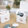 Boîtes à dragées personnalisées avec dragées chocolat et amandes - Mariage bohème|Cadeaux.com Hot