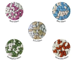 Boîtes à dragées personnalisées avec dragées chocolat et amandes - Mariage bohème|Cadeaux.com Hot