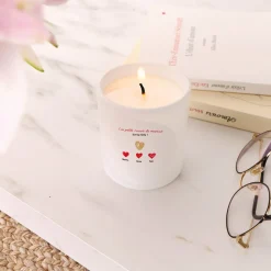Bougie personnalisée - Maman et ses petits coeurs|Cadeaux.com New