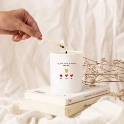 Bougie personnalisée - Maman et ses petits coeurs|Cadeaux.com New