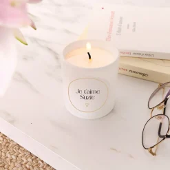 Bougie personnalisée - Prénom|Cadeaux.com Best