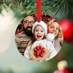 Boule de Noël personnalisée - Photo|Cadeaux.com