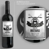 Bouteille de vin de Bordeaux personnalisée prénom - Moto|Cadeaux.com Best