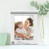 Cadre blanc gravé Etoiles Cristaux Swarovski®|Cadeaux.com Outlet