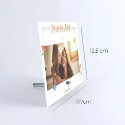 Cadre en verre personnalisé - Amour Fleuri|Cadeaux.com Sale