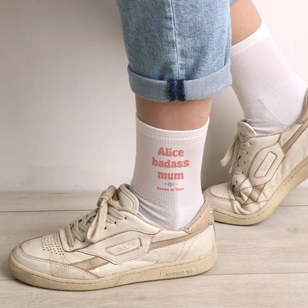 Chaussettes personnalisées - Cool Mums Club|Cadeaux.com Hot