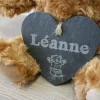 Coeur Ardoise à suspendre Teddy Bear|Cadeaux.com Outlet