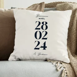Coussin personnalisé - Date Marquante|Cadeaux.com Clearance