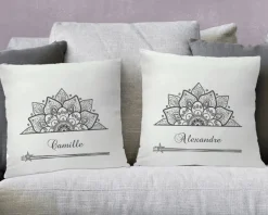 Coussin personnalisé - Mandala Swarovski®|Cadeaux.com Sale