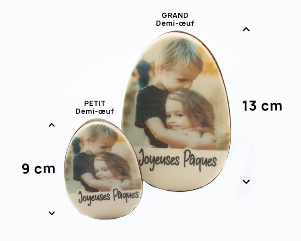 Demi Oeuf en chocolat Photo|Cadeaux.com Hot