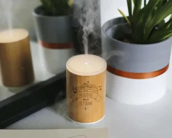Diffuseur d'huile essentielle gravé - Maman Fleurie|Cadeaux.com Clearance