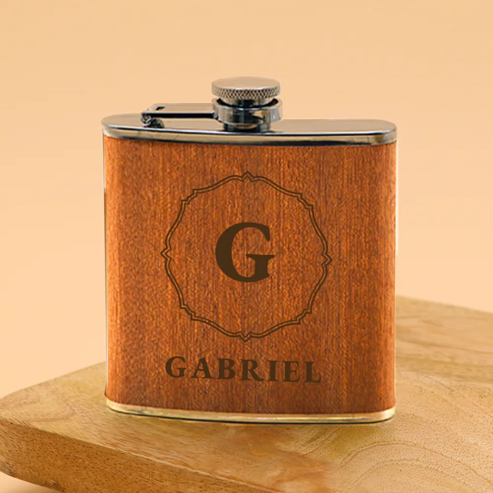 Flasque personnalisée - Monogramme|Cadeaux.com Best