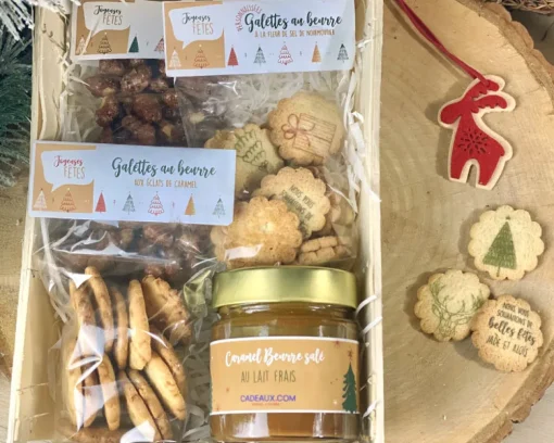 Grand coffret gourmand sucré Personnalisable - Noël|Cadeaux.com Hot