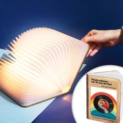 Lampe livre lumineux personnalisé - Retro Vibes|Cadeaux.com Discount