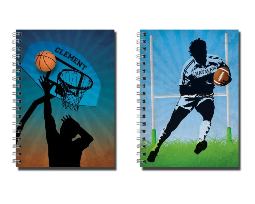 Le Cahier Personnalisé - Spécial Sport et Loisirs|Cadeaux.com Discount