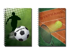 Le Cahier Personnalisé - Spécial Sport et Loisirs|Cadeaux.com Discount