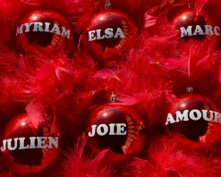 Les six boules de Noël personnalisées|Cadeaux.com New