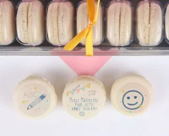 Macarons Personnalisables - Merci Maîtresse, Maître et ATSEM|Cadeaux.com Outlet