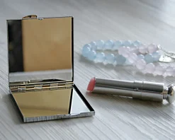 Miroir de sac Coeur Photo|Cadeaux.com Discount