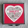 Miroir de sac Mots d'amour|Cadeaux.com Outlet