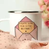 Mug émaillé personnalisé - Veux-tu être ... ?|Cadeaux.com Outlet