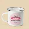 Mug émaillé personnalisé photo - Nounou|Cadeaux.com Hot