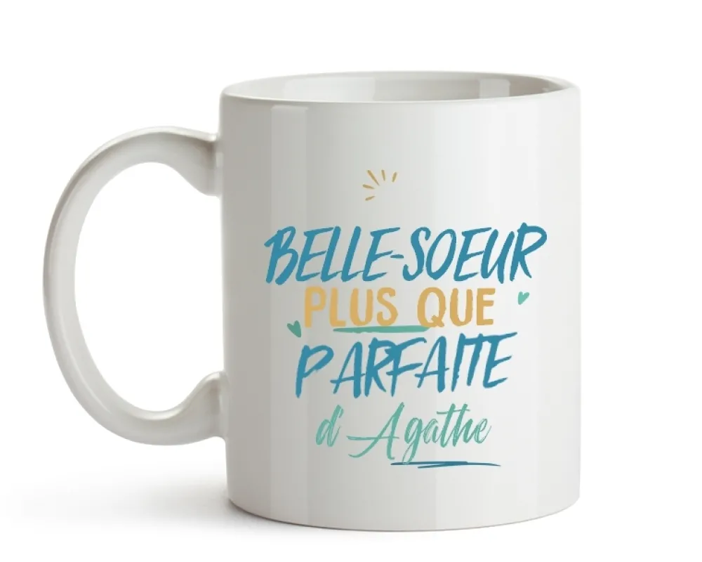 Mug personnalisé : Belle-Soeur la plus...|Cadeaux.com Online