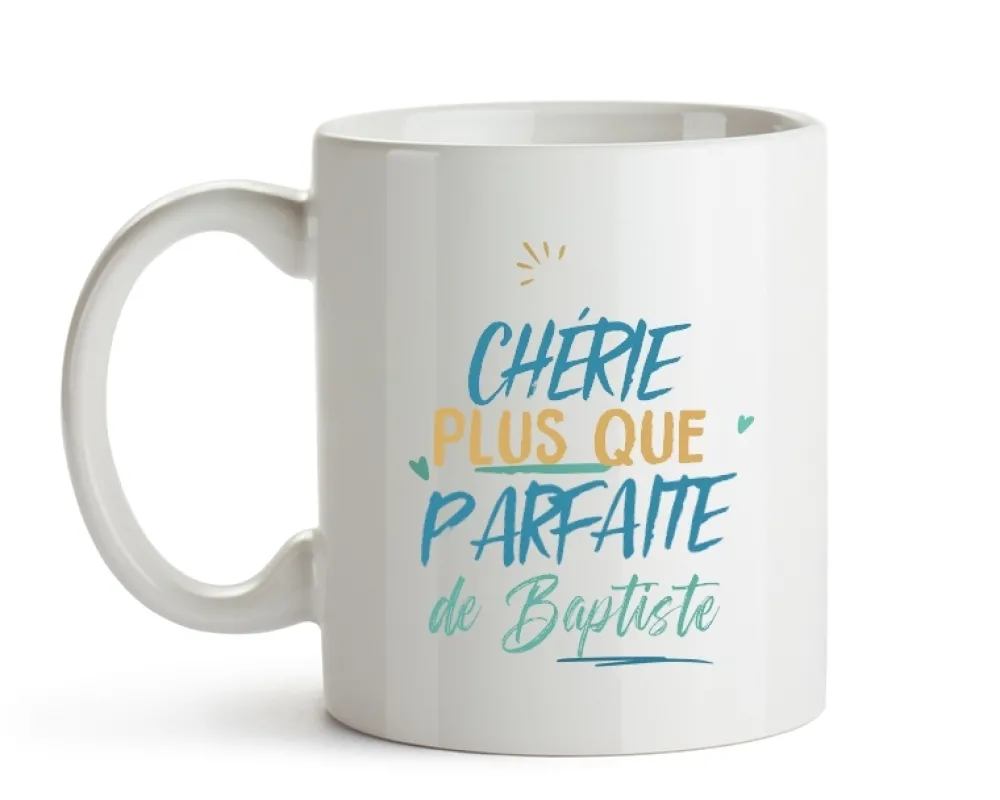 Mug personnalisé : Chérie la plus...|Cadeaux.com Hot