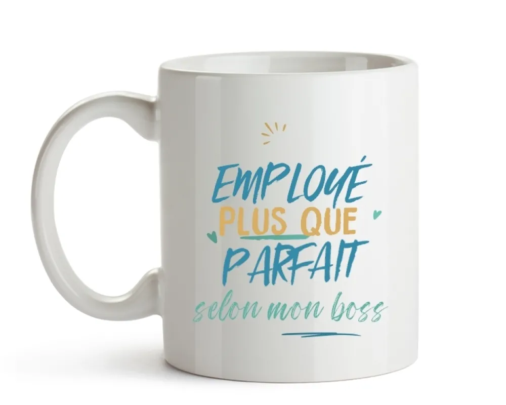 Mug personnalisé : Employé le plus...|Cadeaux.com New