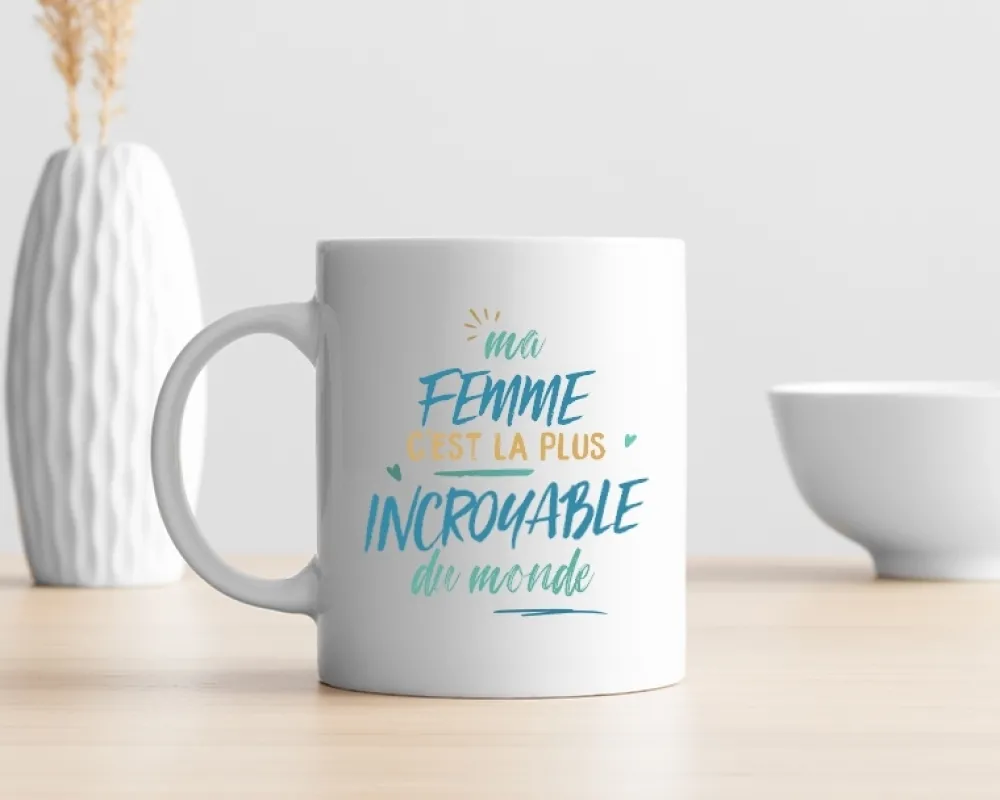Mug personnalisé : Femme la plus...|Cadeaux.com Outlet