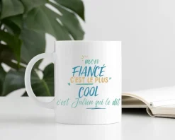 Mug personnalisé : Fiancé le plus...|Cadeaux.com Hot