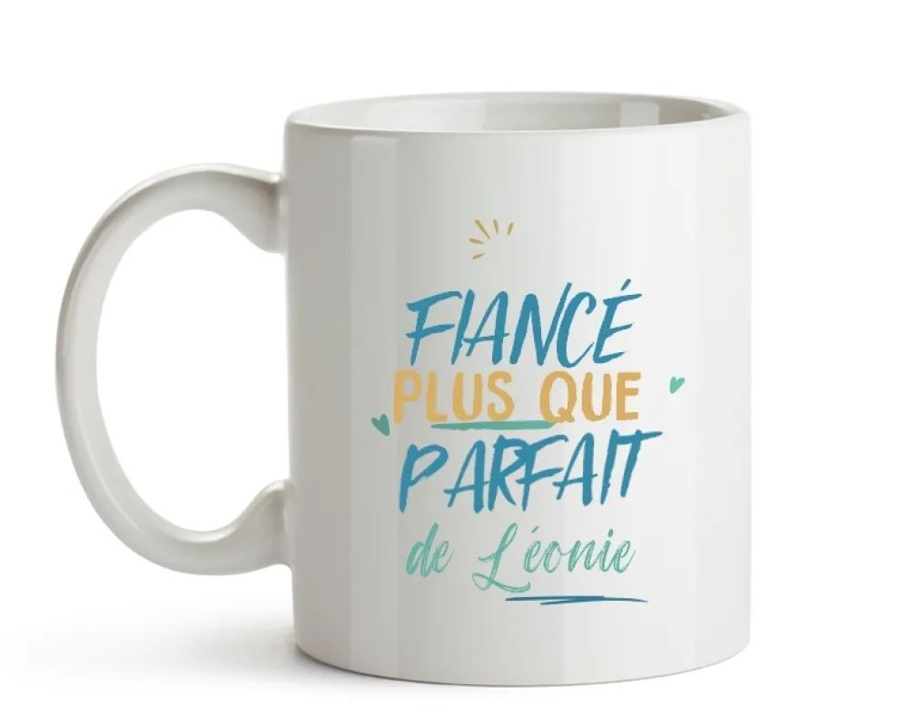 Mug personnalisé : Fiancé le plus...|Cadeaux.com Hot