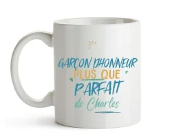 Mug personnalisé : Garçon d'honneur le plus...|Cadeaux.com Outlet