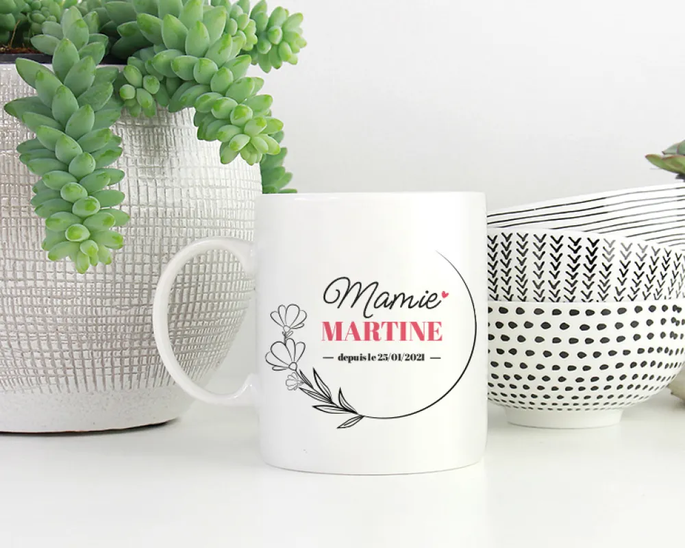Mug personnalisé - Mamie Depuis|Cadeaux.com New