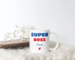 Mug personnalisé - Super Boss|Cadeaux.com