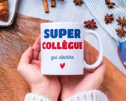 Mug personnalisé - Super Collègue|Cadeaux.com Sale
