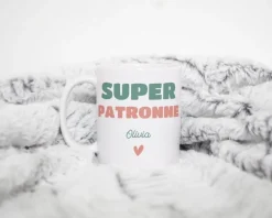 Mug personnalisé - Super Patronne|Cadeaux.com New