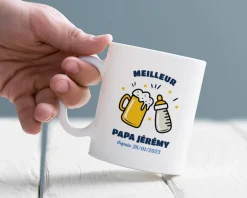 Mug personnalisé jeune papa - Chacun son biberon|Cadeaux.com Clearance