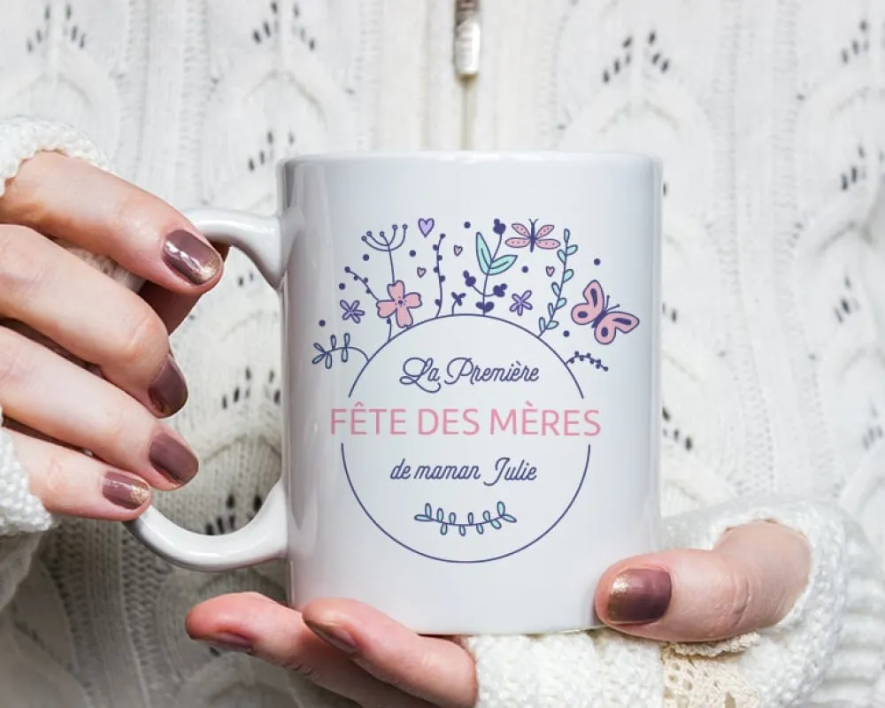 Mug personnalisé maman - Première Fête des Mères|Cadeaux.com New