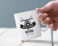 Mug personnalisé prénom - Motard|Cadeaux.com Online