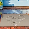 Paillasson personnalisé - Coeur Famille|Cadeaux.com Online