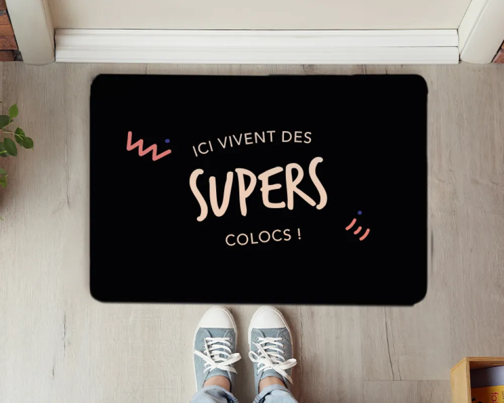 Paillasson personnalisé - Ici vivent des ...|Cadeaux.com Sale